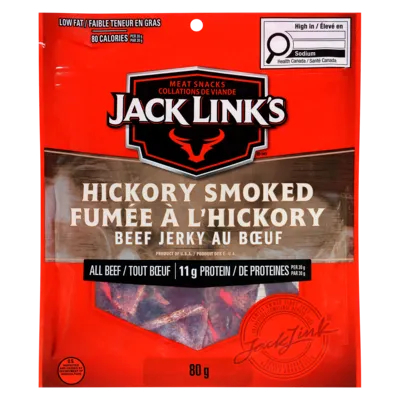 Hickory Smoked Beef Jerky Meat Snacks