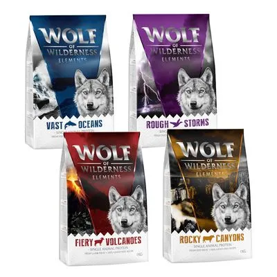 Lot mixte Wolf of Wilderness pour chien