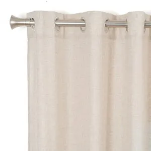 Visillo ollaos Ayden INSPIRE liso beige lino de 200x270cm