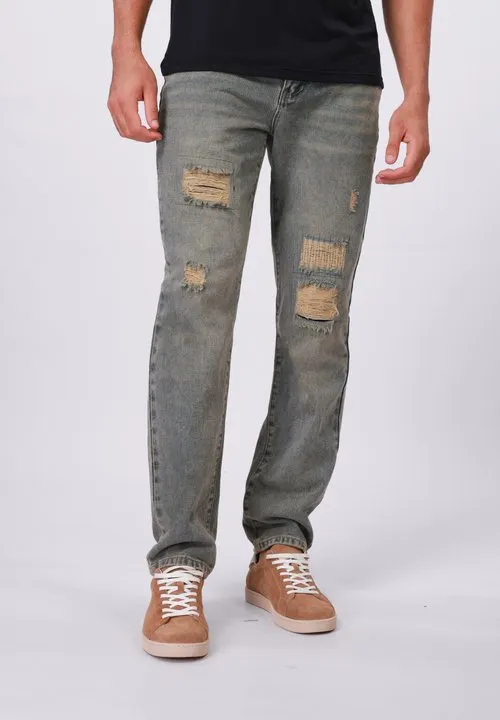 Jeans slim fit - grey