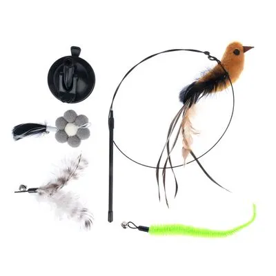 zooplus Basics Jouet interactif 4 en 1 pour chat