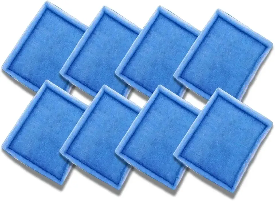 8 Pack Replacement Aquarium Filter Cartridge, Fit for Aqua-Tech 10-20 Gallon Power Filters, for Aqua-Tech EZ-Change #2 Fish Tank Filters