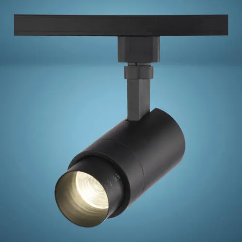 Patriot Lighting® Zoha Matte Black Integrated LED Track Light Head