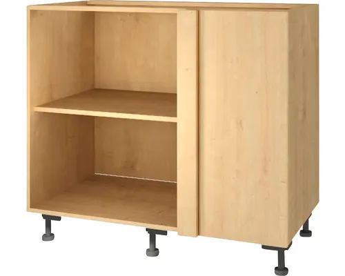 Korpus spodní rohové kuchyňské skříňky BE SMART XL S 120 R dub arlington