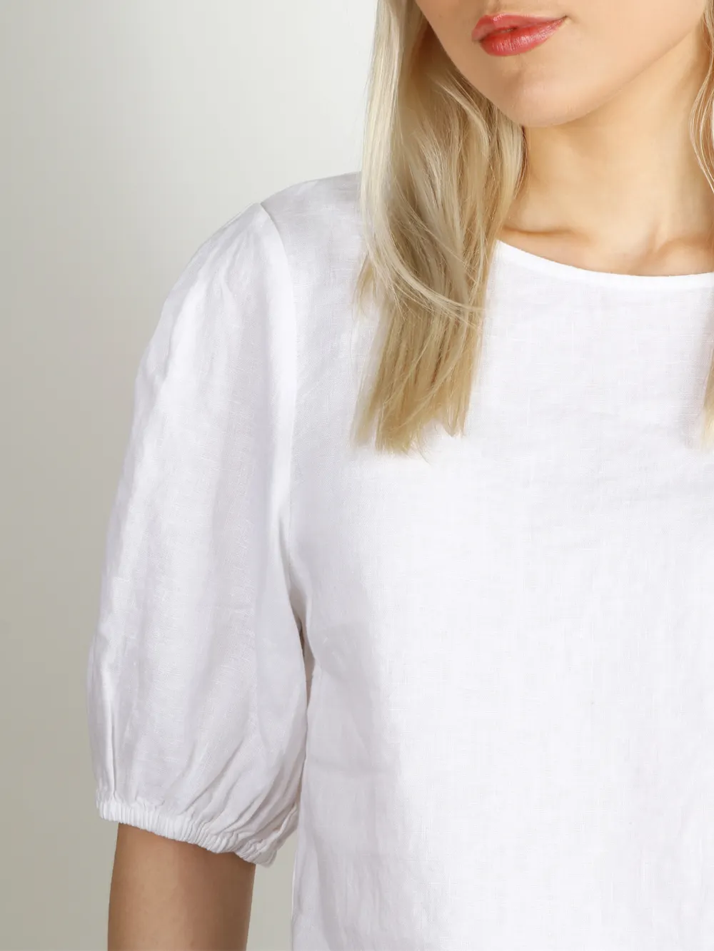 ROSE LINEN TOP