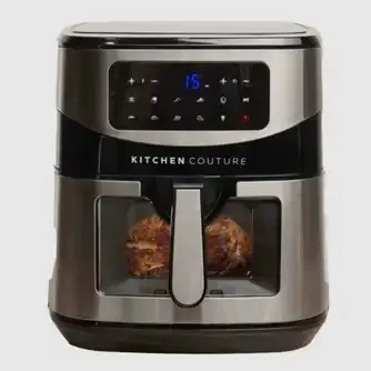 Kitchen Couture Clear View Air Fryer Silver 12L 10004941