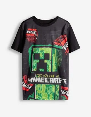 T-shirt - Minecraft - Nero
