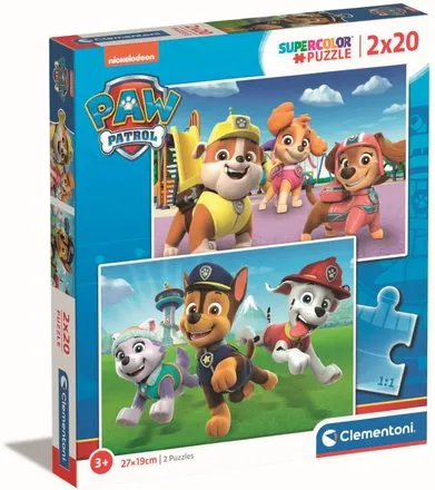 PAT' PATROUILLE - PUZZLE 2X20 PIECES
