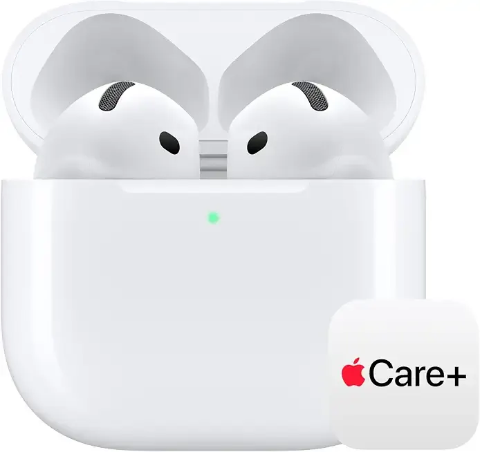 AirPods 4 Bluetooth Headphones with AppleCare+ (2 Years)
