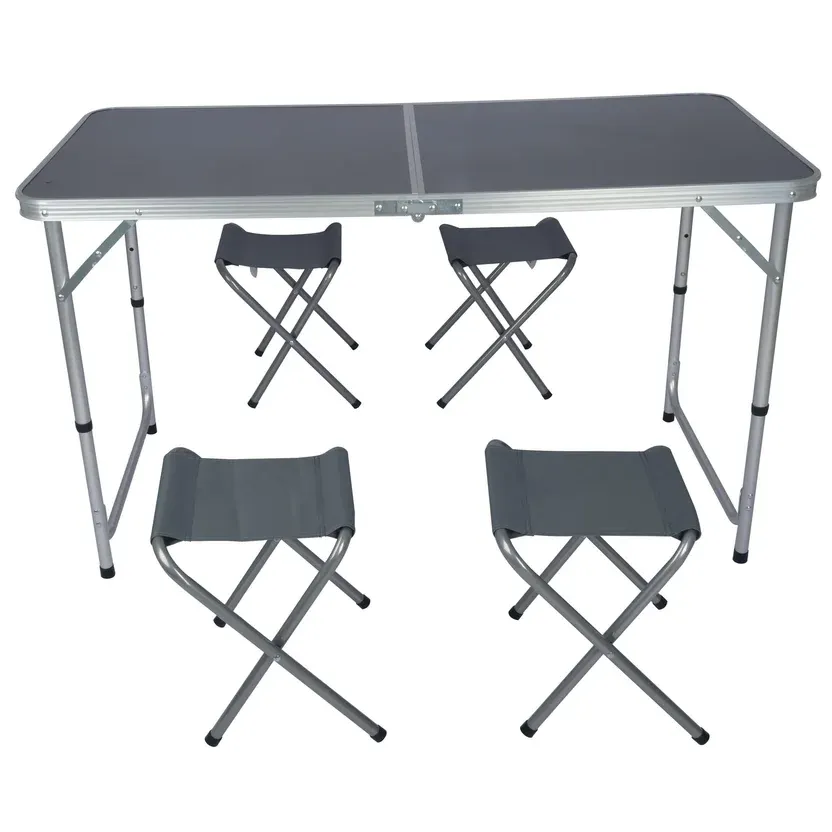 Set Mesa Plegable para Camping