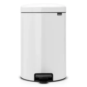 Brabantia NewIcon Pedal Bin White 20 Litre