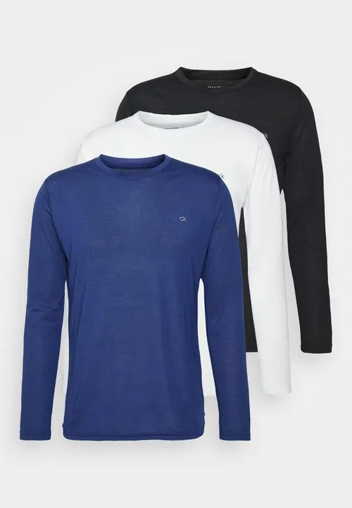 ASSORTED LONG SLEEVE 3 PACK - Topper langermet - black/white/navy