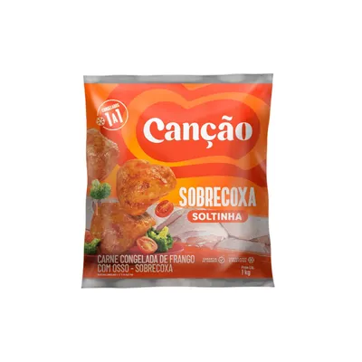 sobrecoxa frango canção iqf 1kg
