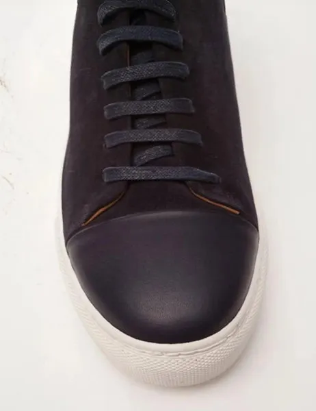 Anton Suede Sneakers Navy