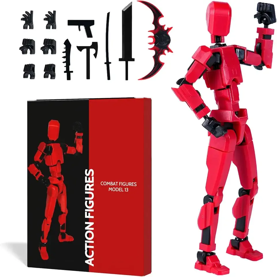 Action Figure Set, Model 13 Action Figure Multi-Jointed Movable,Gift Box Packaging, a Great for Loved Ones and Friends.