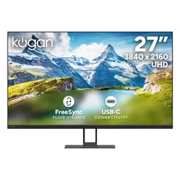 Kogan 27" UHD 4K Frameless USB-C Monitor (3840 x 2160)