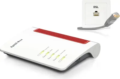 AVM FRITZ! Box 7530 WLAN AC+N Router (DSL/VDSL, 5GHz & 2,4 GHz, 300 MBit/s mit VDSL-Supervectoring 35b, ADSL) Nr: 20002839 - generalüberholt -