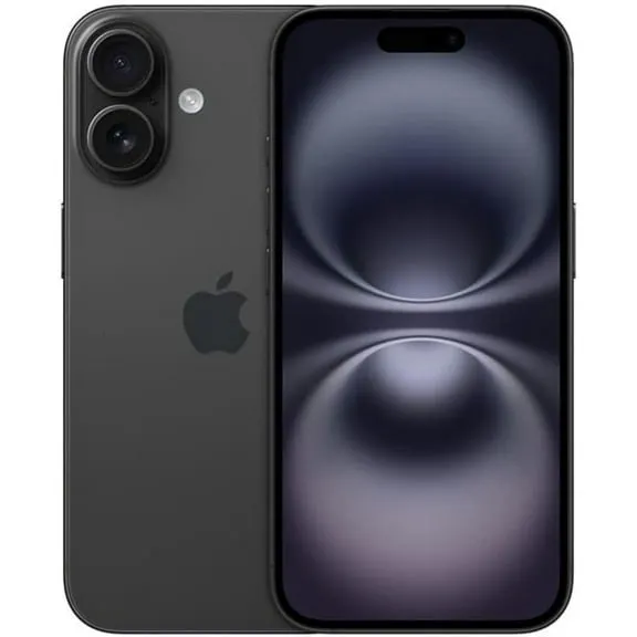 Restored Apple iPhone 16 - Carrier Unlocked - 128 GB Black (Refurbished)