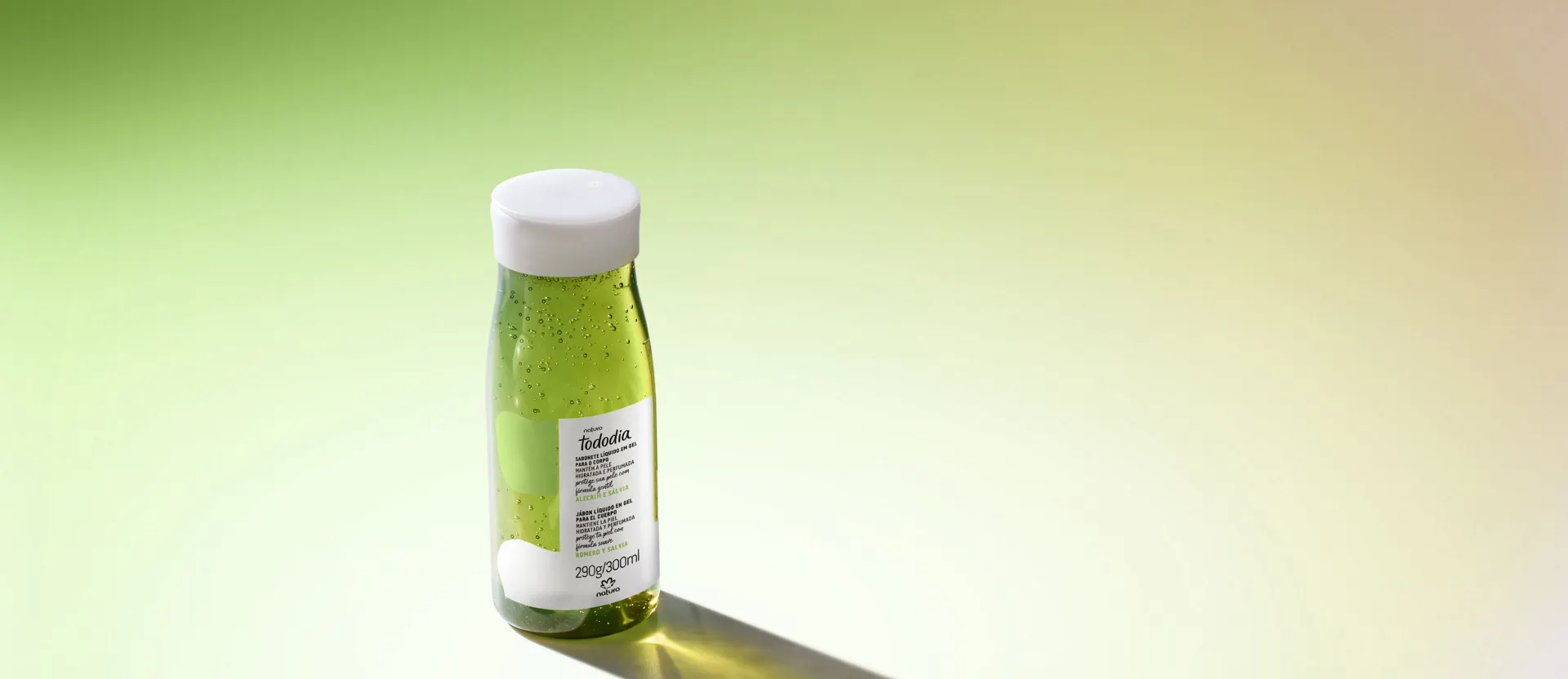 Sabonete Líquido em Gel Tododia Alecrim e Sálvia