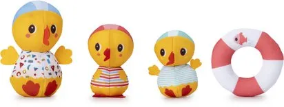 3 CANARDS AU BORD DE L'EAU