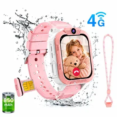 Blackview Z40 PRO 1.85 " Kinder Smartwatch Tap-to-Friends Funktion, Geschenk, Schrittzählung, GPS, 850mAh, SOS Taste, 4G, Schulmodus ohne Spiele, IP68