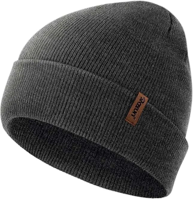 ROXUN Beanie for Men/Women Winter Hat Knit Cuffed Soft Warm Unisex Skull Stocking Cap