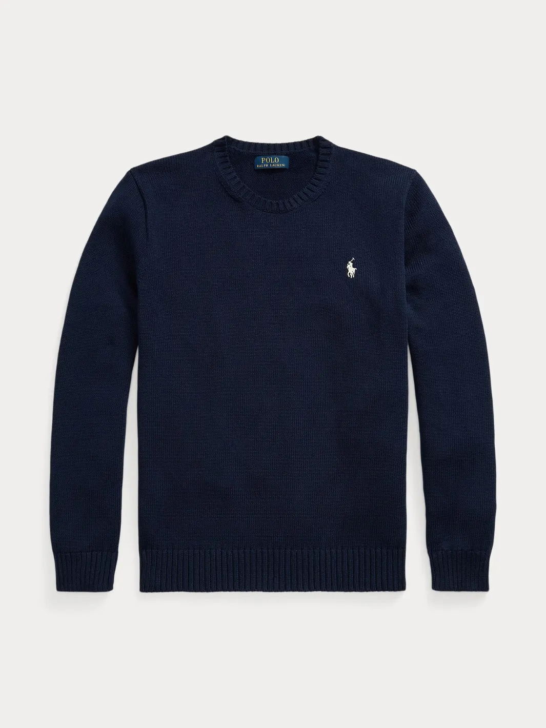 COTTON CREWNECK SWEATER