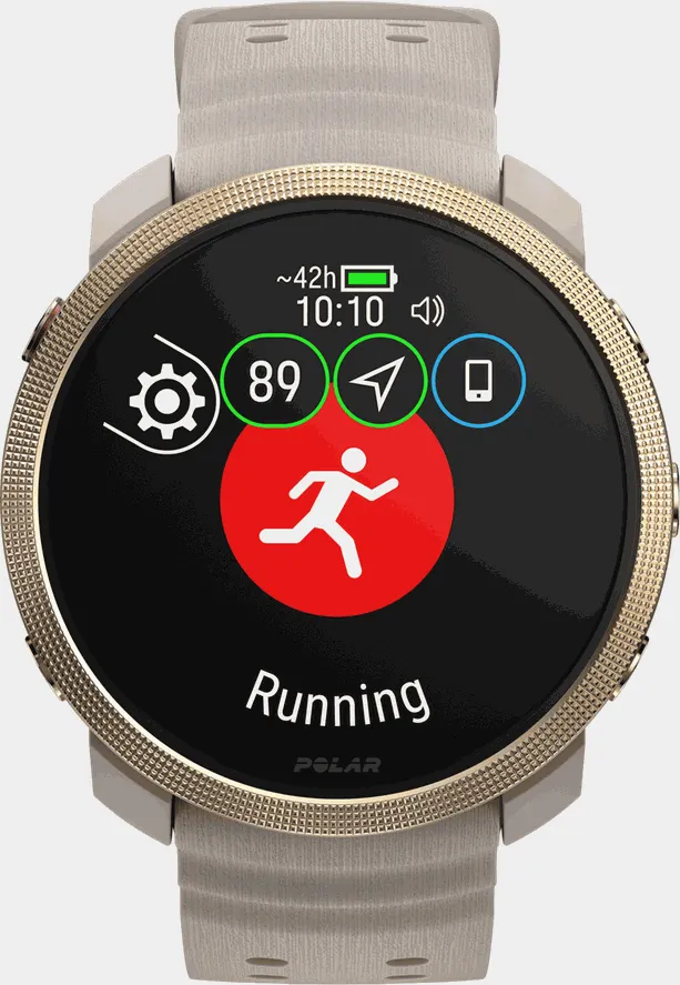 Vantage M3 S-L, smartklokke - Grå