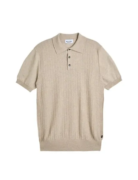 5625 - Retro Polo T-Shirt Champage Beige