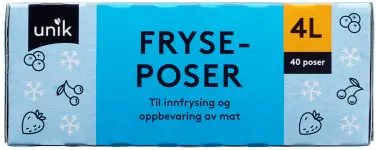 Fryseposer 4l