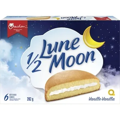 ½ Lune Moon® Vanilla Flavour Cakes