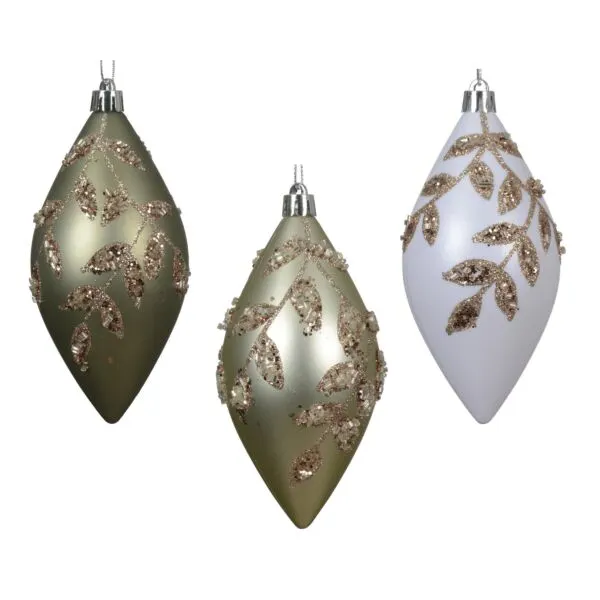 Decoris gedecoreerde kerstbal polystyreen kerstversiering multi kleur 12 cm