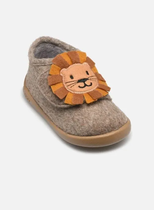 Pantoffels Homie leon barefoot beige