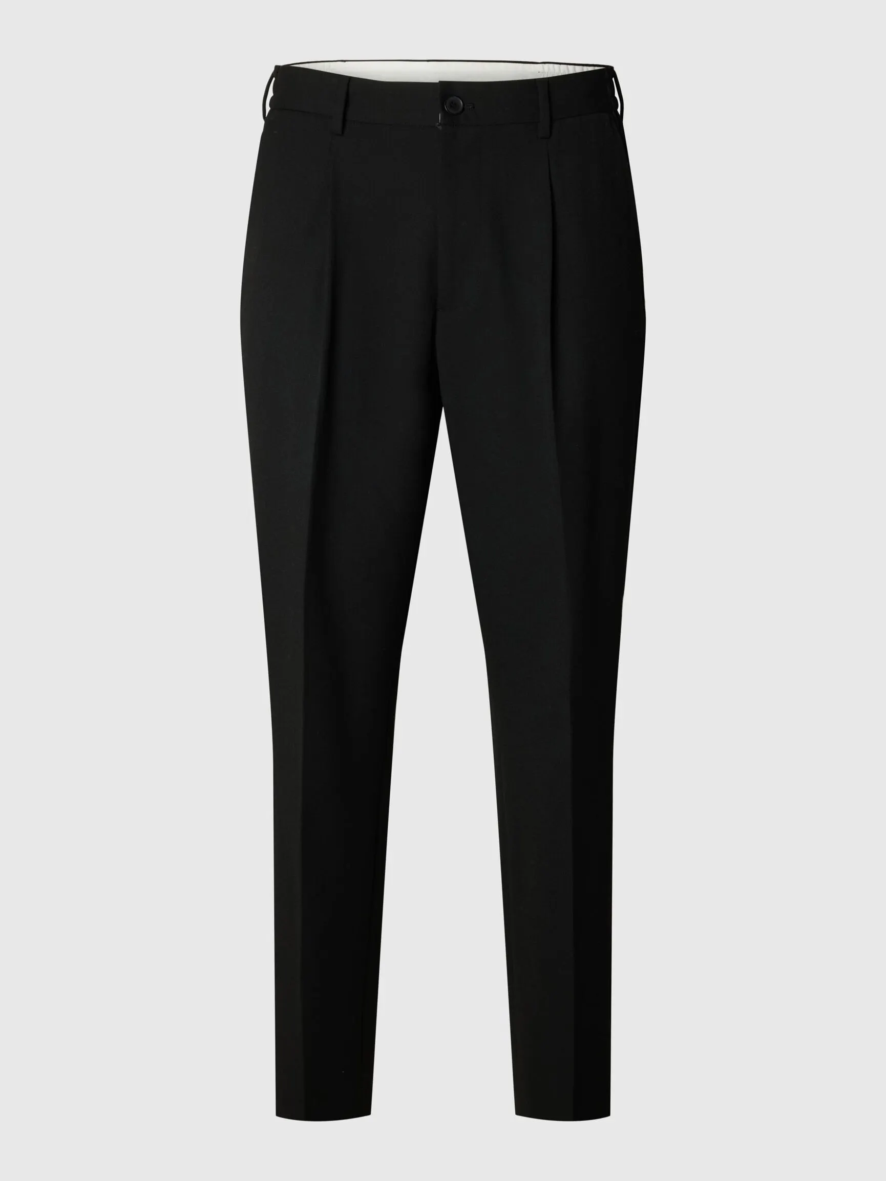 PLISSERT TAPERED BUKSER