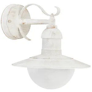 Applique classico da esterno bianco IP44 1X E27 INSPIRE