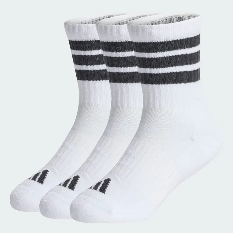 3STRIPES CUSHIONED SPORTSWEAR CREW SOKKER, 3 par