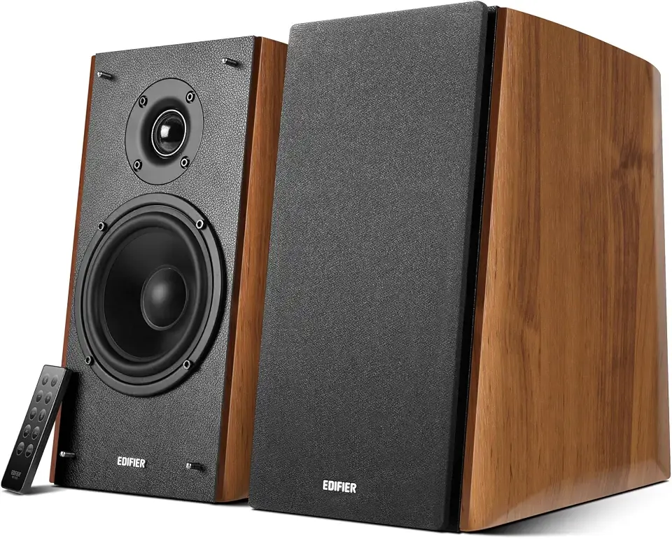 Edifier R2000DB Powered Bluetooth Bookshelf Speakers, 120W RMS, Warmoak