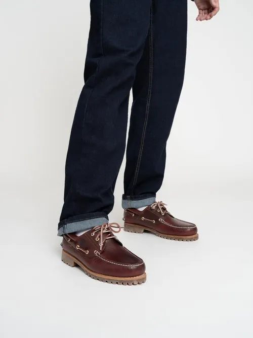 AUTHENTIC 3 EYE - Snøresko - burgundy