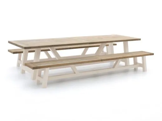 Bellagio Bresimo 330cm picknickset 3-delig