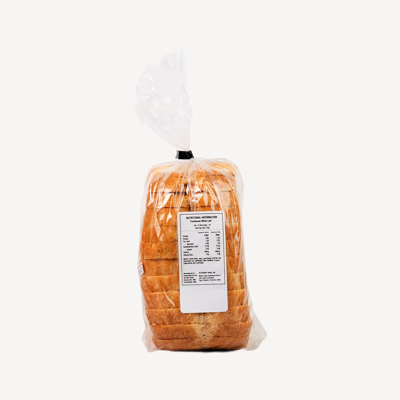 loaf farmhouse white sliced bread 1