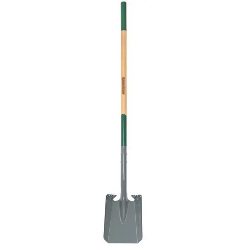 Masterforce® Hardwood Long Handle Square Point Transfer Shovel
