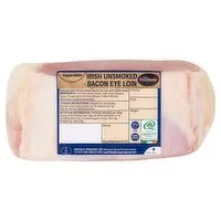 SuperValu Fresh Irish Unsmoked Bacon Eye Loin (650 g) Open Product Description