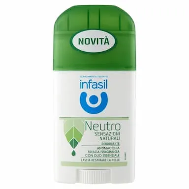 Deodorante Stick Neutro Sensazioni Naturali Olio Essenziale 40ml