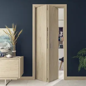Puerta Plegable 2 Puertas 75x225cm Nacar
