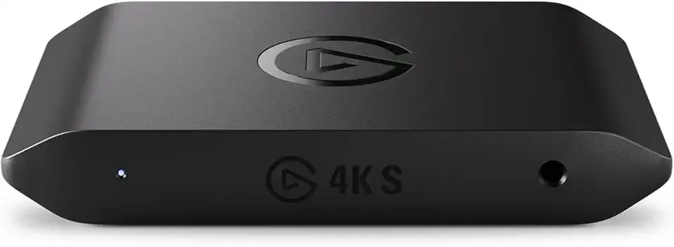 Elgato 4K S – External Capture Card for PS5, Xbox Series X/S, Switch 2, PC, Mac, iPad | 4K60, 1440p120, or 1080p240 Passthrough and Capture, HDR10, VRR, USB-C, Near-Zero Latency