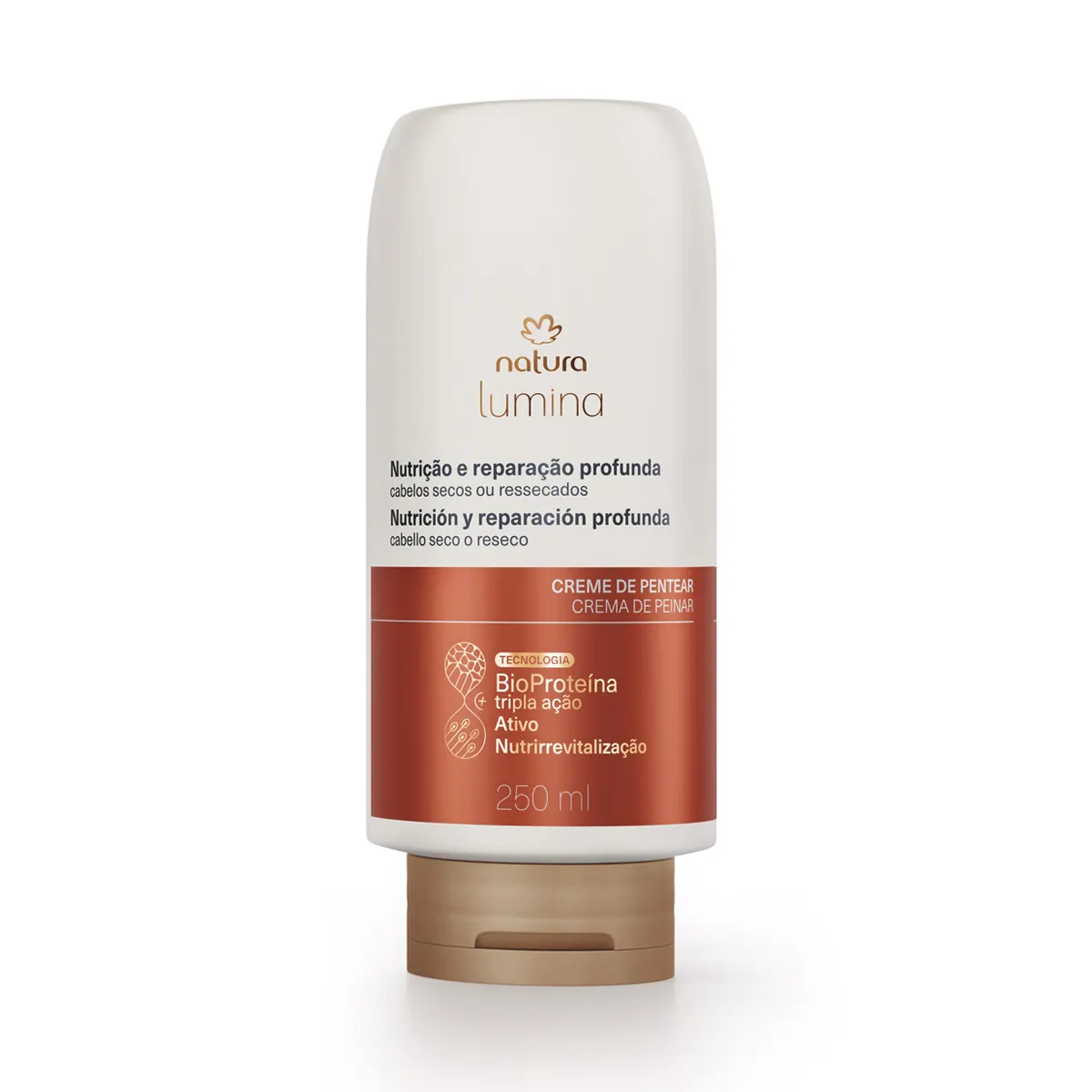 Creme de Pentear Selador de Cutículas para Nutrição e Reparação Profunda
