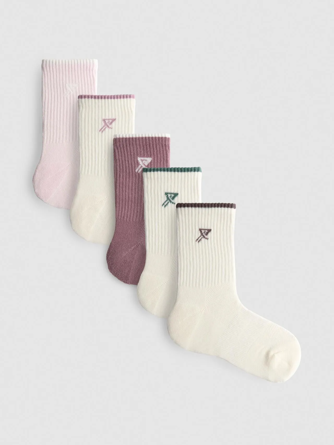 Lot de 5 paires de socquettes en coton Primark Form