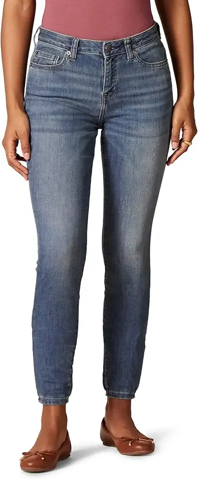 Women's Mid Rise Curvy Skinny Jeans - Discontinued Colors