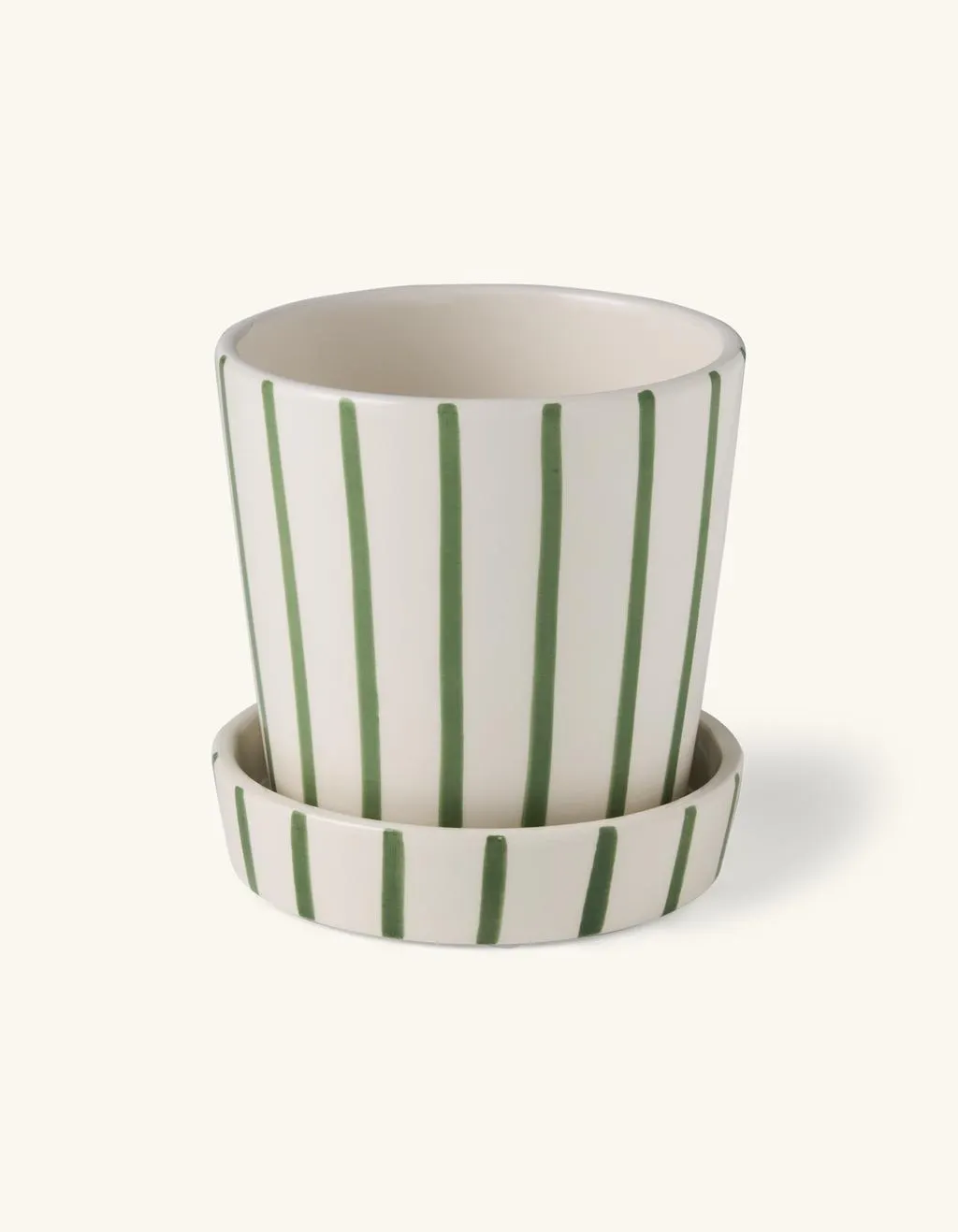 Blomsterpotte med skål