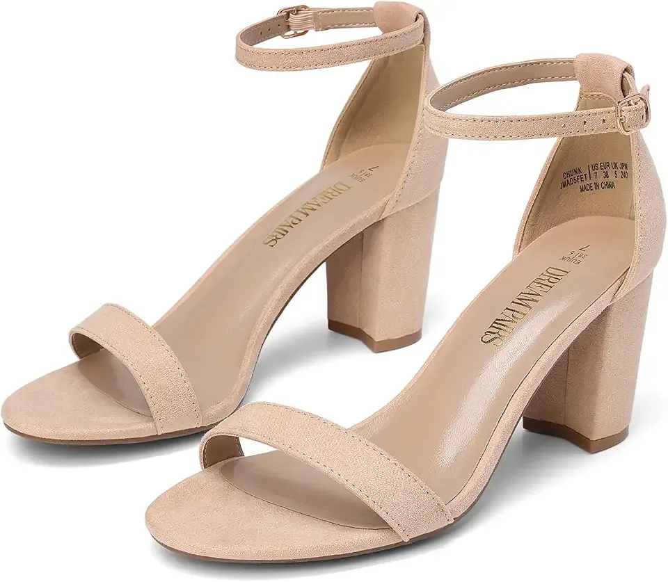 Women's Comfort Block Heel Sandals